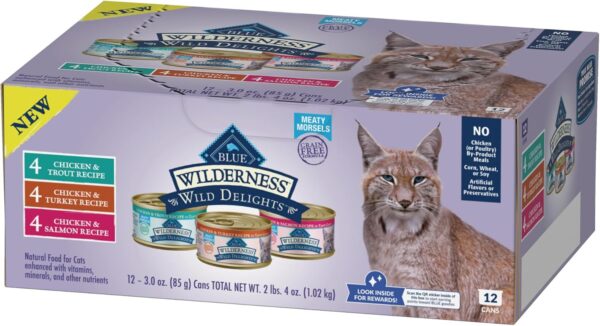 High-Protein & Grain-Free Wet Cat Food